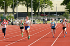 Girls under-13s 100 metres, North Eastern Track and Fields Champs., Middlesbrough. Photo: David T. Hewitson/Sports for All Pics